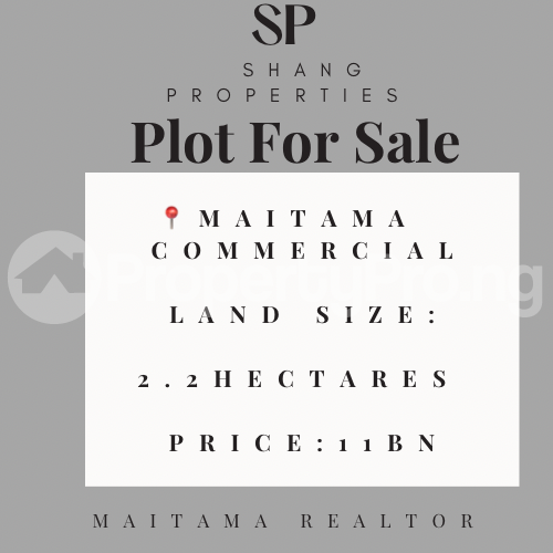 Land for sale Maitama Abuja