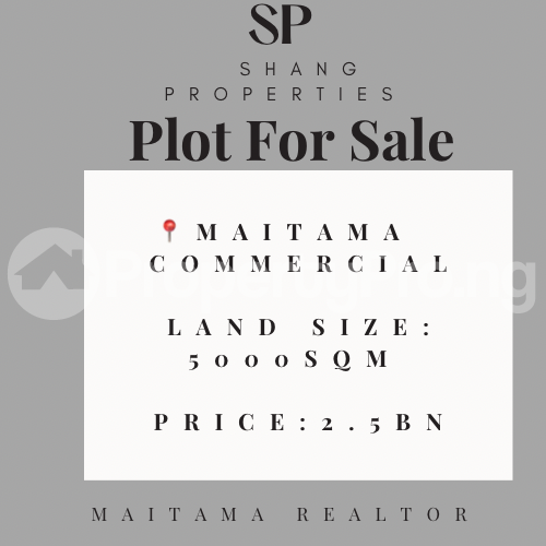 Land for sale Maitama Abuja