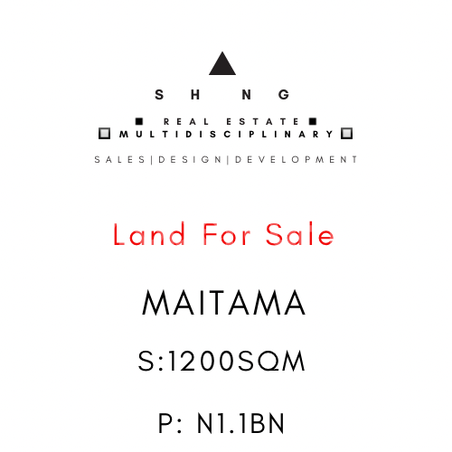 Land for sale Maitama Abuja