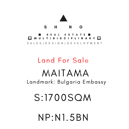 Land for sale Maitama Abuja