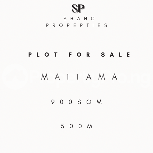 Land for sale Maitama Abuja