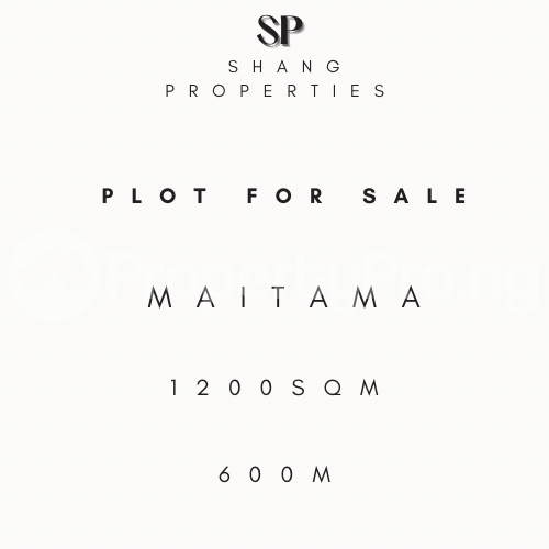 Land for sale Maitama Abuja