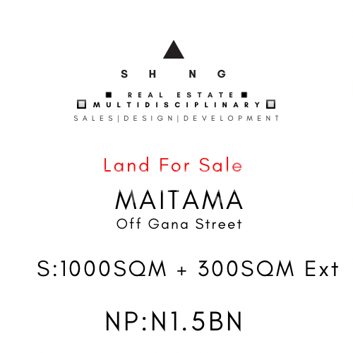Land for sale Maitama Abuja