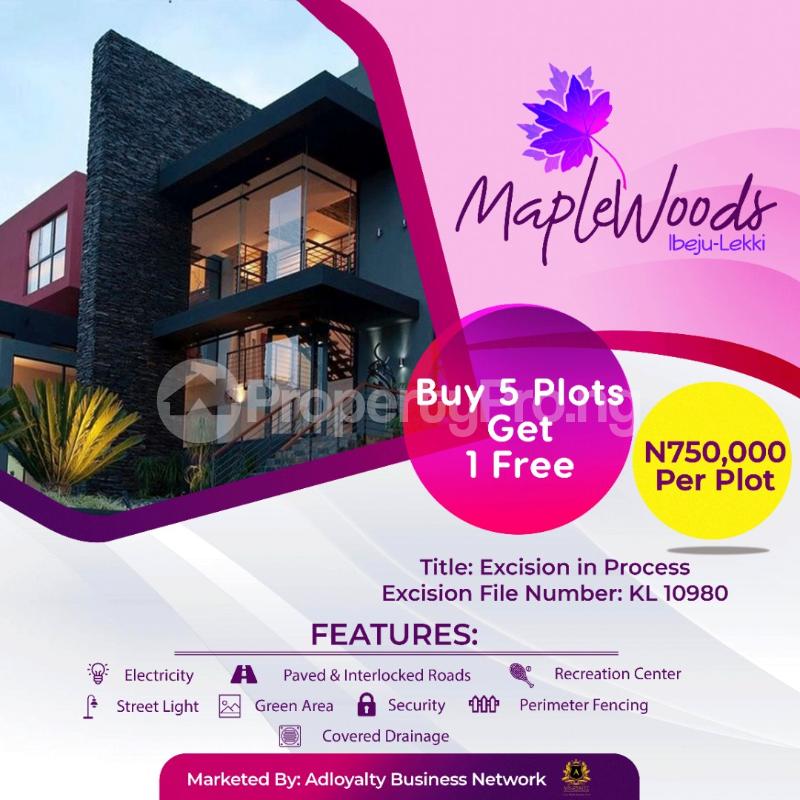 Land for sale Igbogun Town LaCampaigne Tropicana Ibeju-Lekki Lagos