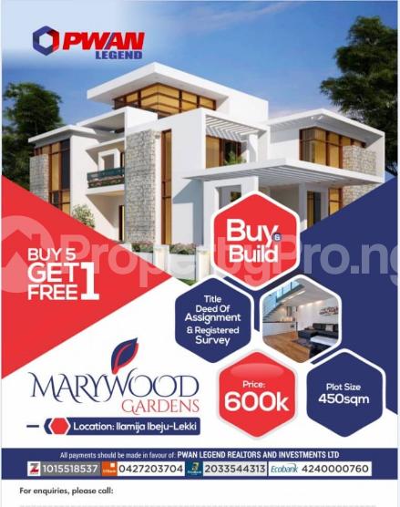 Land for sale Ilamija, Ibeju-Lekki Lagos