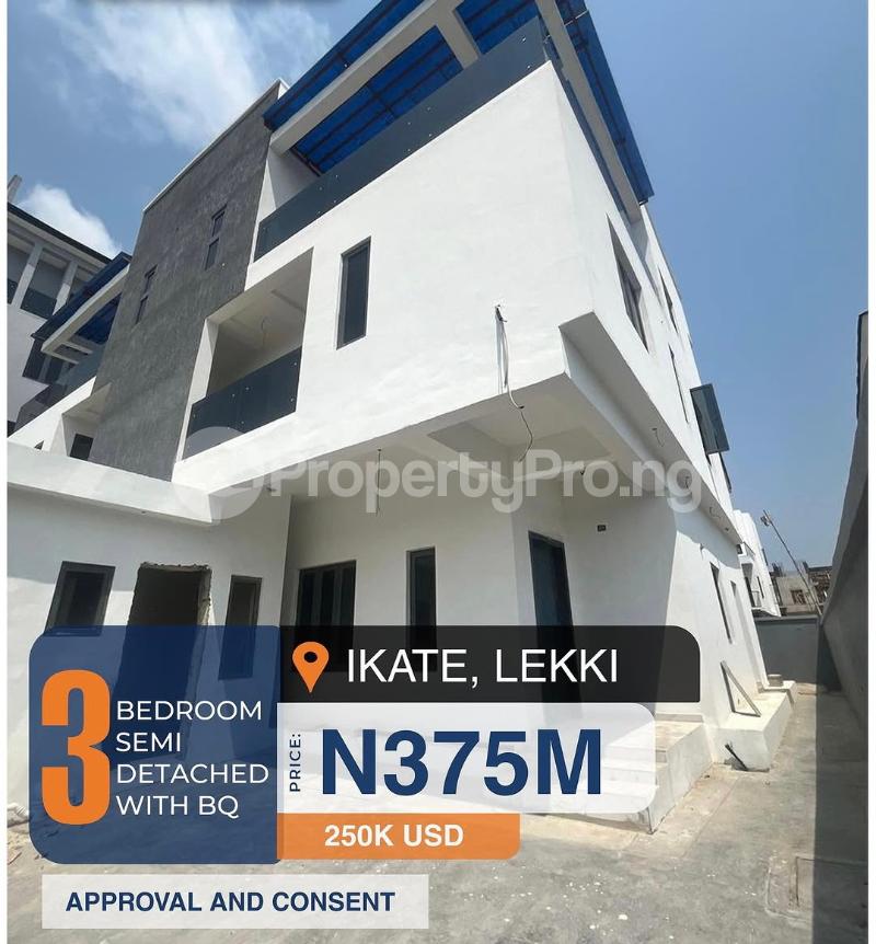 3 bedroom House for sale Ikate Lekki Lagos