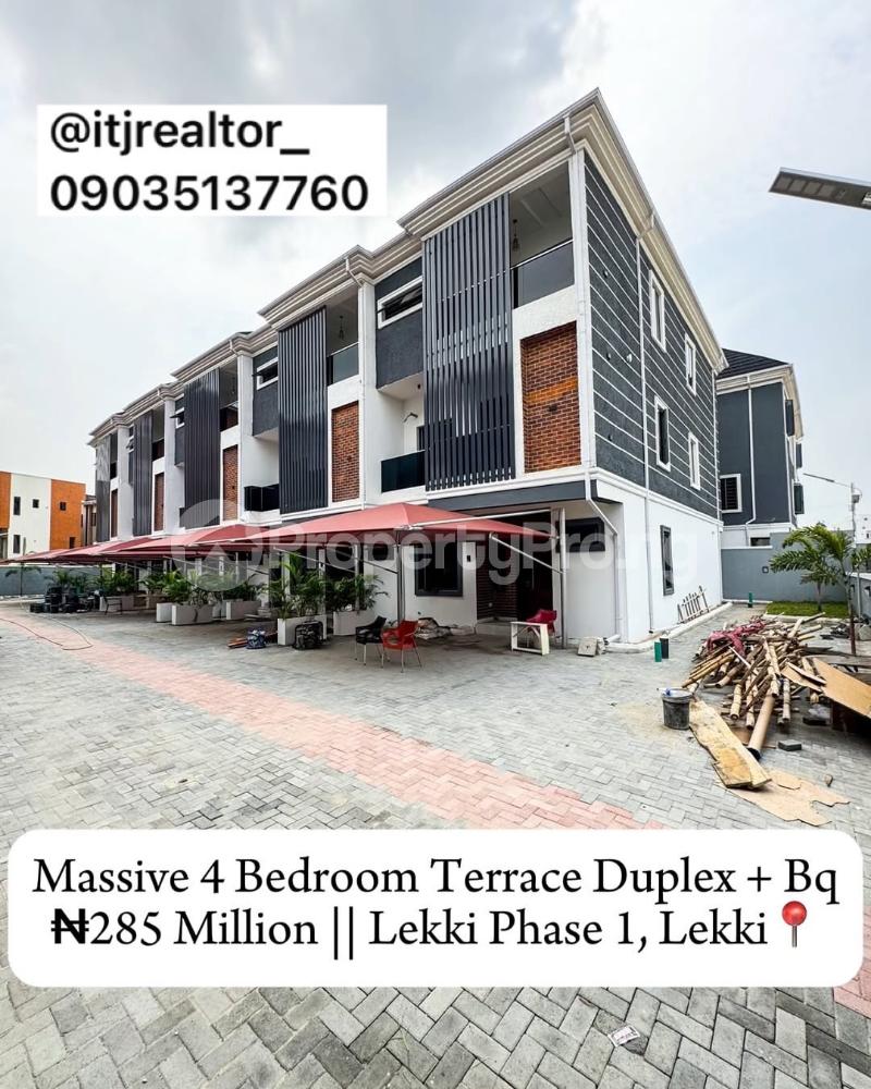 4 bedroom House for sale Lekki Phase 1 Lekki Lagos