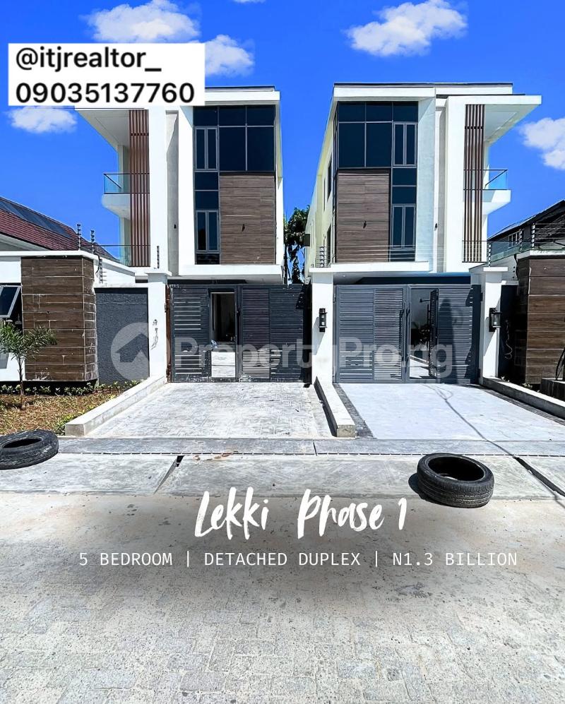 5 bedroom House for sale Lekki Phase 1 Lekki Lagos