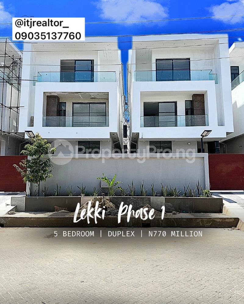 5 bedroom House for sale Lekki Phase 1 Lekki Lagos