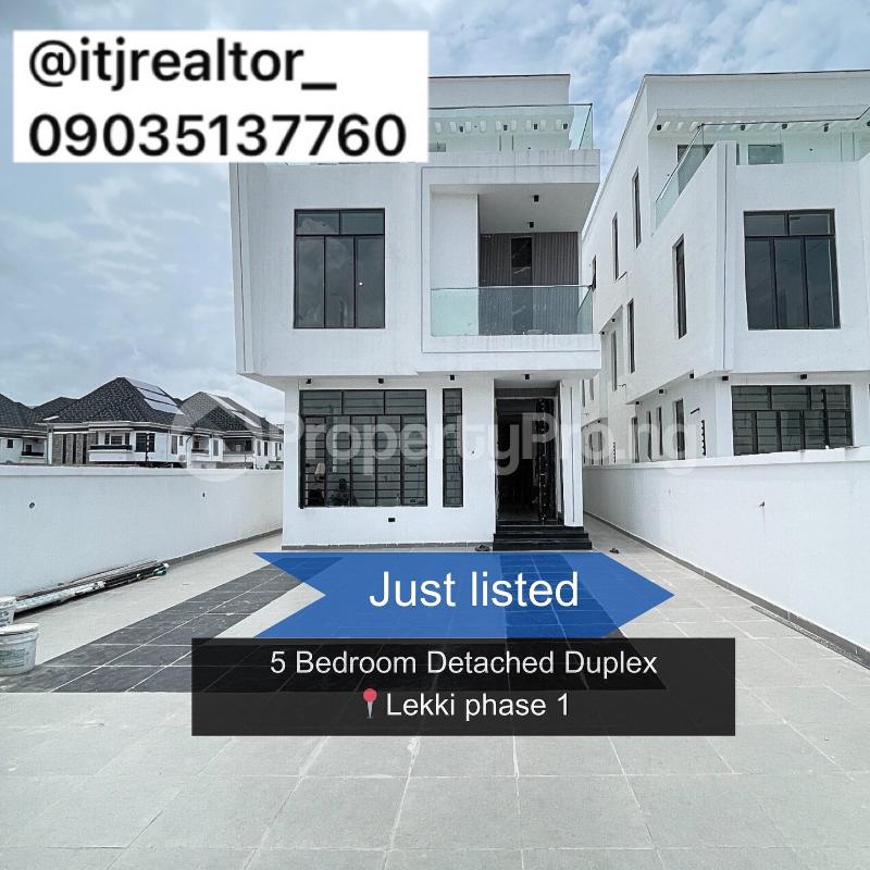 5 bedroom House for sale Lekki Phase 1 Lekki Lagos
