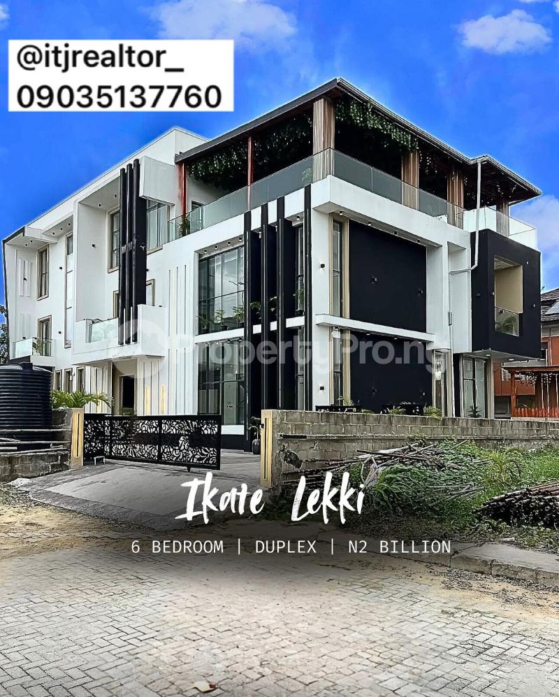 6 bedroom House for sale Ikate Lekki Lagos