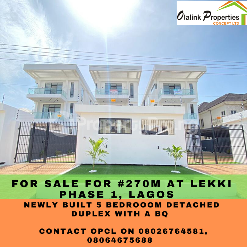 5 bedroom House for sale Lekki Phase 1 Lekki Phase 1 Lekki Lagos