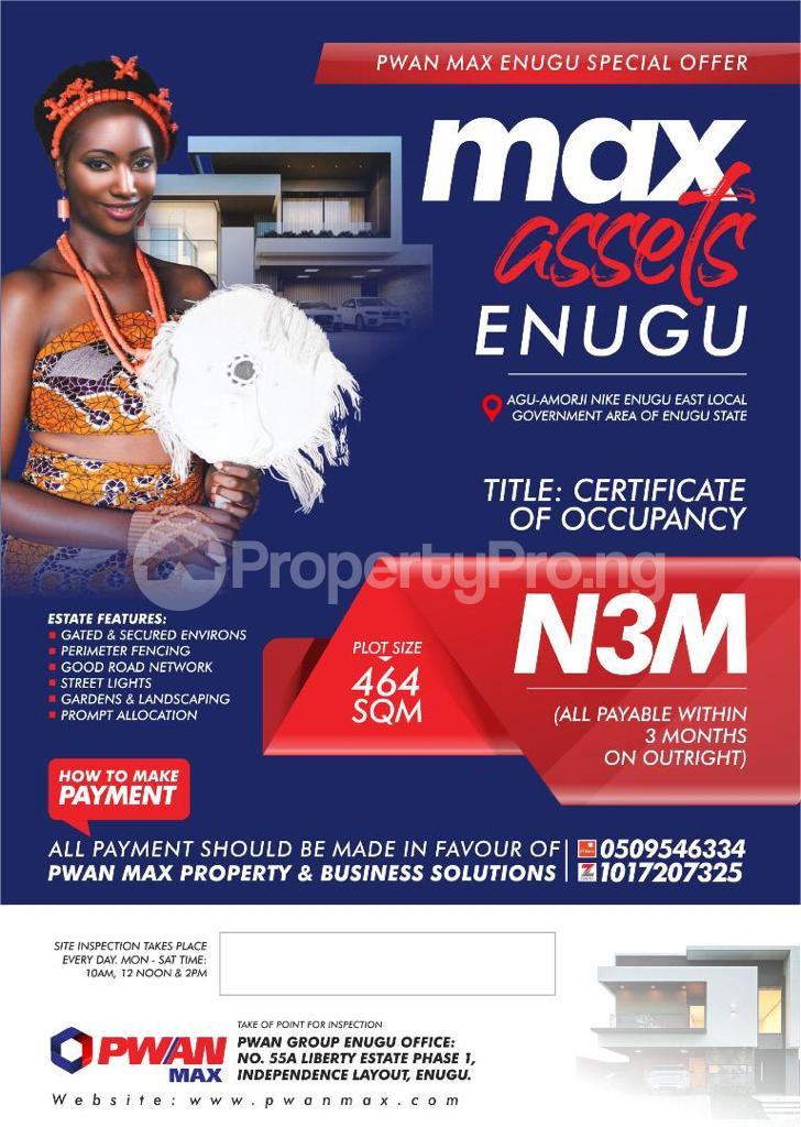 Land for sale Agu Emoji Nike Enugu Easte Enugu Enugu