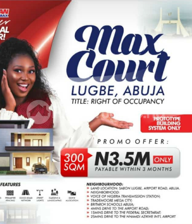 Land for sale Sabon Lugbe Abuja