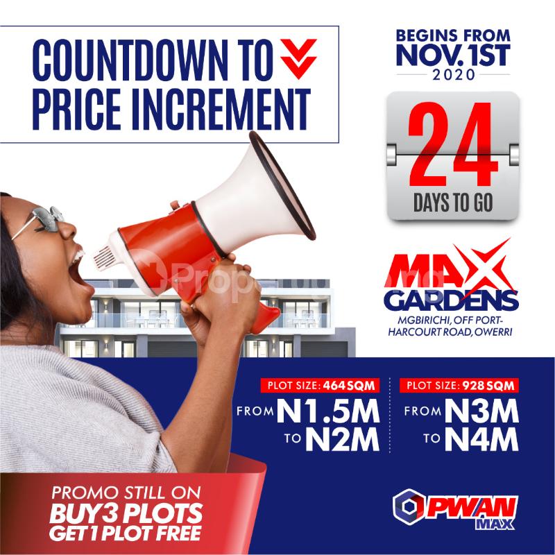 Land for sale ... Owerri Imo