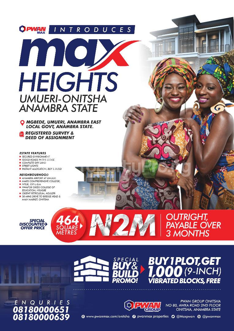 Land for sale Mgbede, Umueri, Anambra East L.g.a Onitsha North Anambra