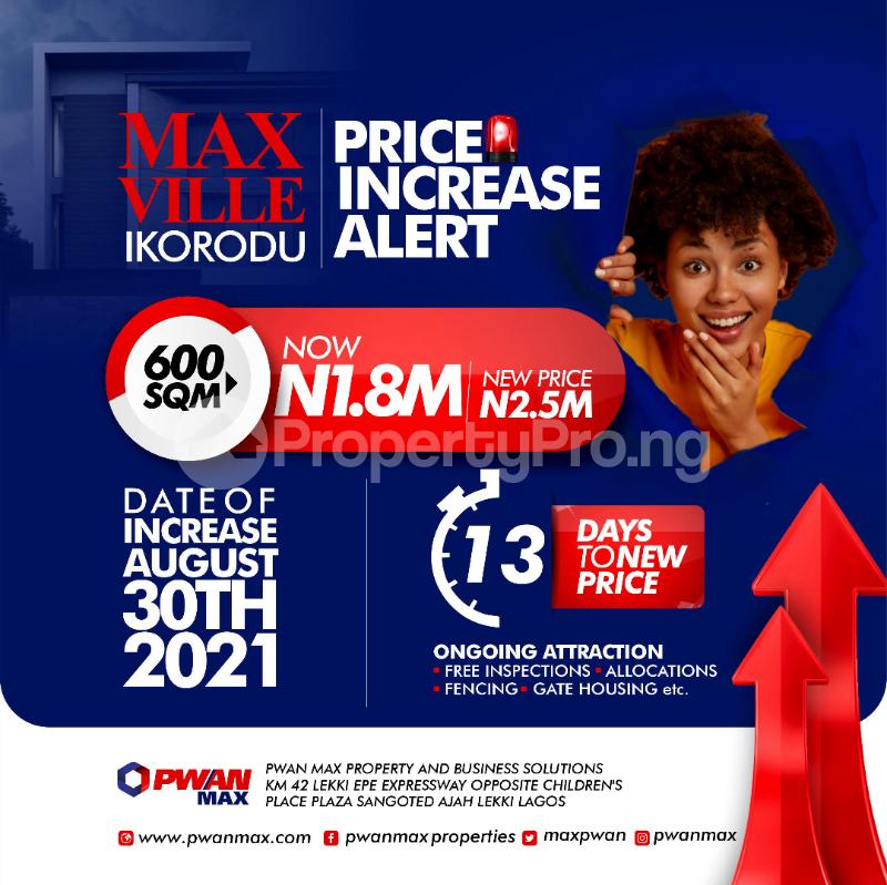 Land for sale Along Ikorodu Itoikin Road, Imota Ijede Ikorodu Lagos