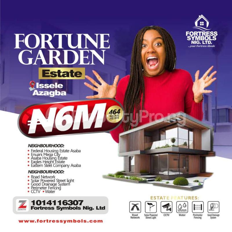 Land for sale Fortune Garden Estate Ogwashi Uku Delta State Asaba Delta