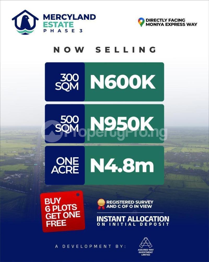 Land for sale Ibadan Airport | Assured Way Limited | Moniya Ibadan Oyo