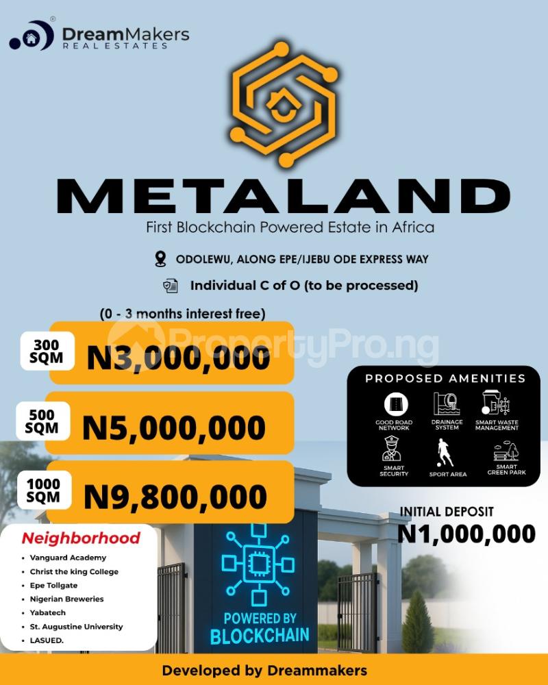 Land for sale Arepo Ogun - 0