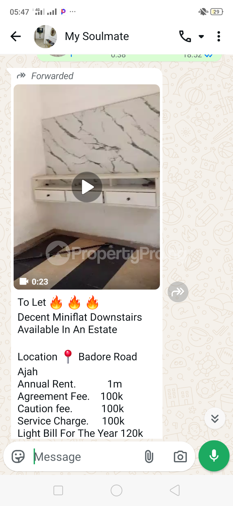 1 bedroom Flat / Apartment for rent In An Estate Badore Ajah Lagos