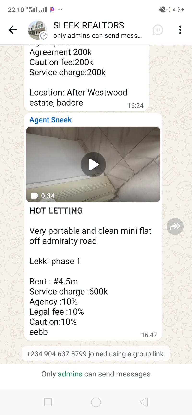 1 bedroom Flat / Apartment for rent Off Admiralty Road Lekki Phase 1 Lekki Lagos