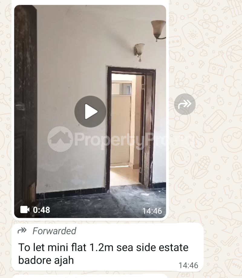 1 bedroom Flat / Apartment for rent Seaside Estate Badore Ajah Lagos