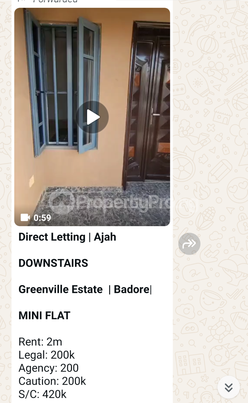 1 bedroom Flat / Apartment for rent Greenville Estate Badore Ajah Lagos