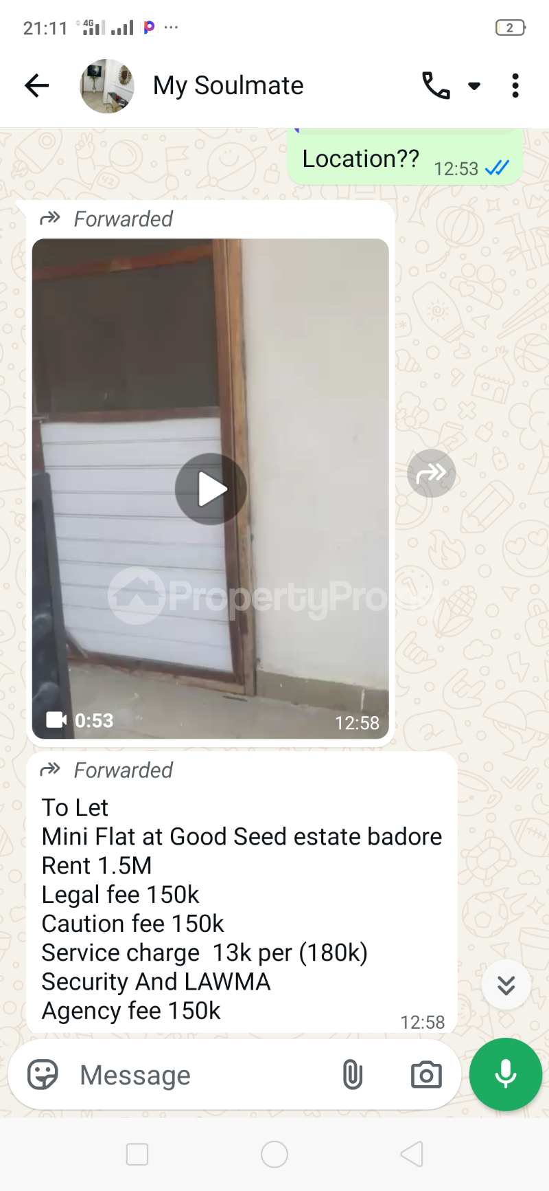 1 bedroom Flat / Apartment for rent Good Seed Estate Badore Ajah Lagos