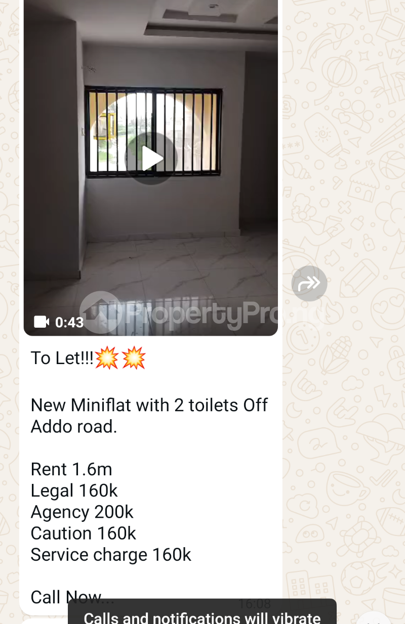 1 bedroom Flat / Apartment for rent Rockstone Estate Badore Ajah Lagos