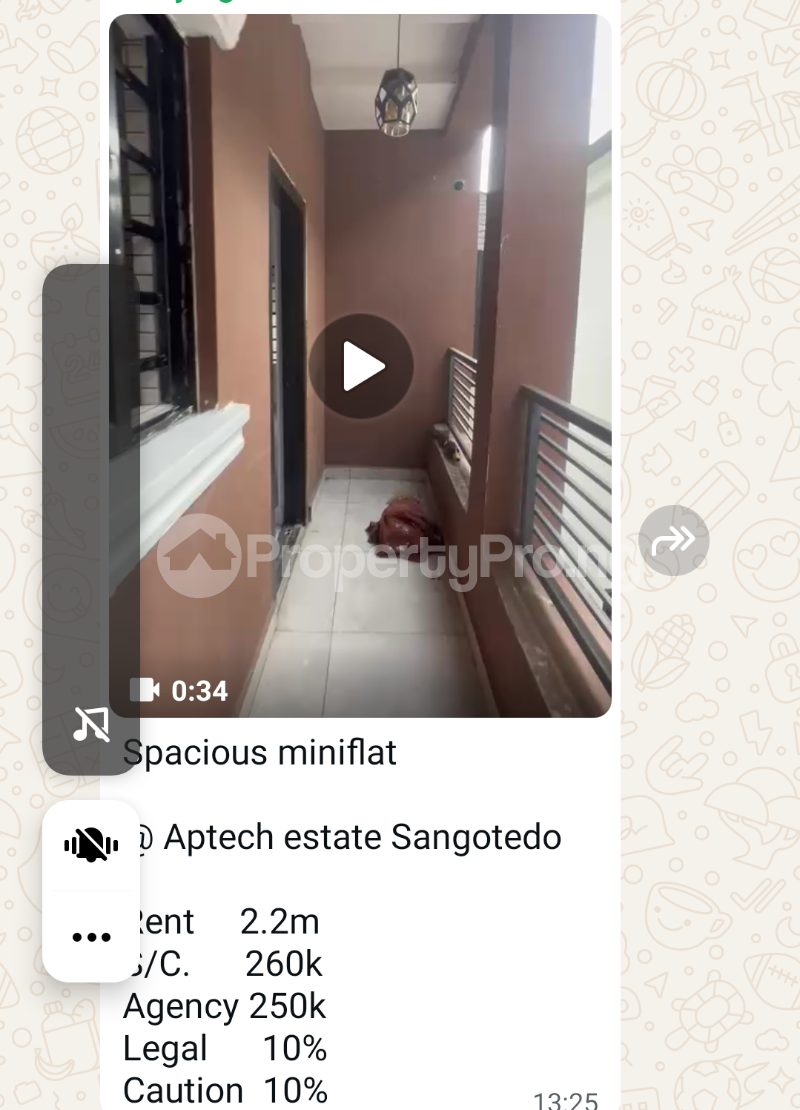 1 bedroom Flat / Apartment for rent Aptech Estate Sangotedo Sangotedo Ajah Lagos