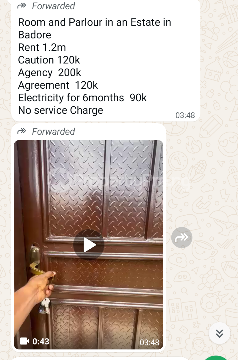 1 bedroom Flat / Apartment for rent In An Estate Badore Ajah Lagos