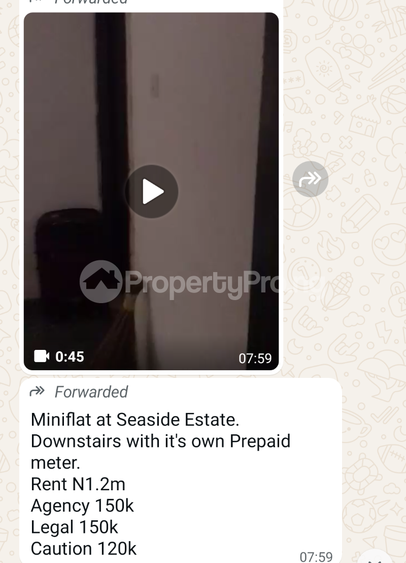 1 bedroom Flat / Apartment for rent Seaside Estate Badore Ajah Lagos