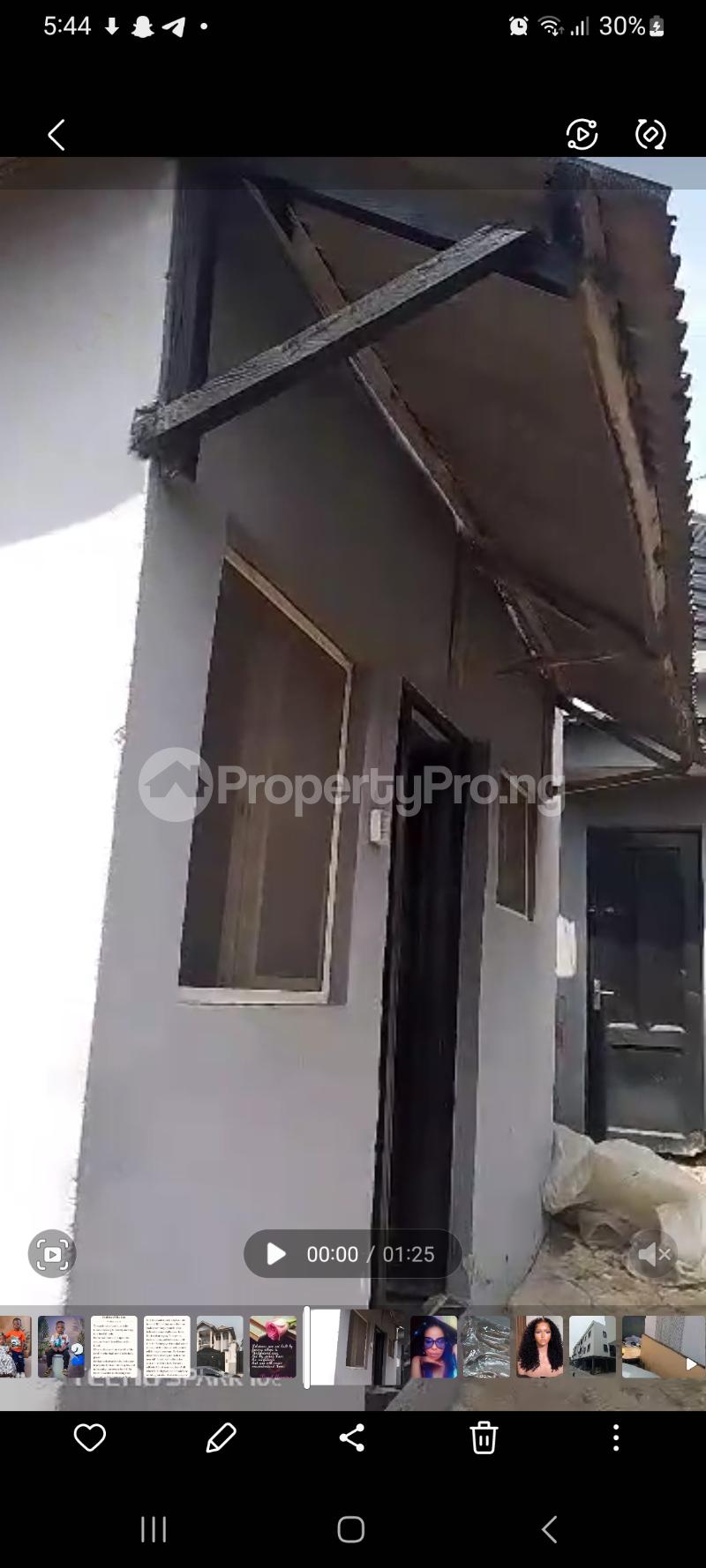 1 bedroom Flat / Apartment for rent Obawole Ogba Lagos - 0