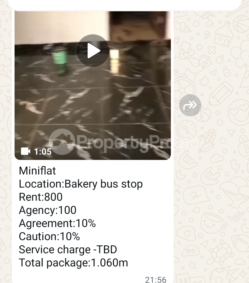 1 bedroom Flat / Apartment for rent Bakery, Badore Ajah Lagos