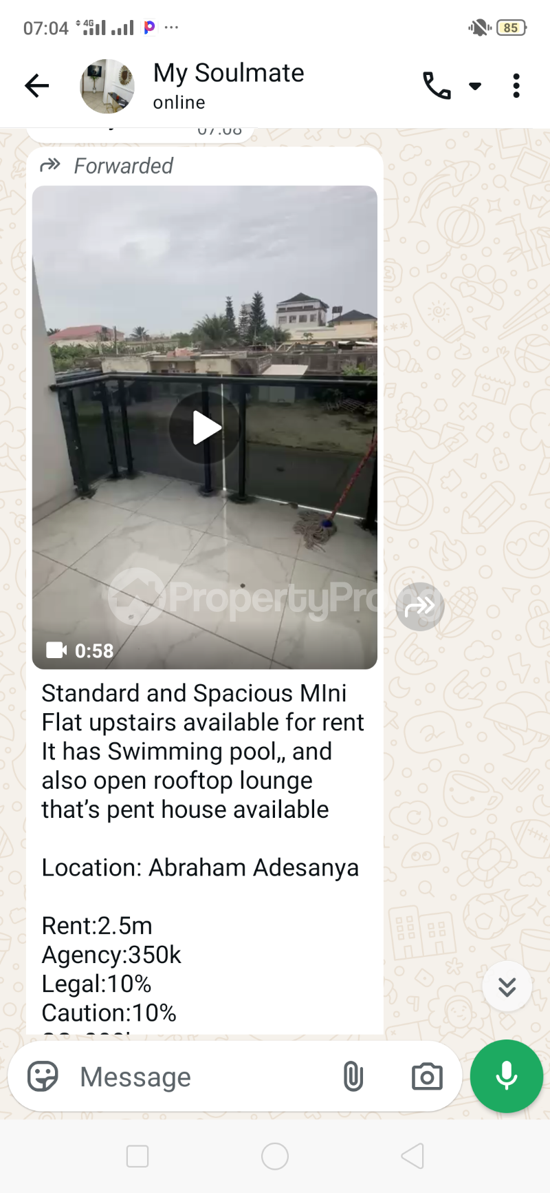 1 bedroom Flat / Apartment for rent Adesanya Abraham adesanya estate Ajah Lagos