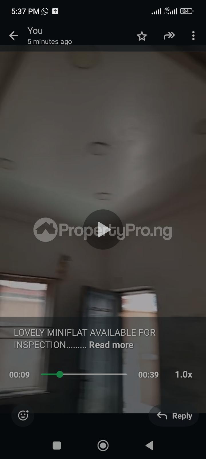 1 bedroom Flat / Apartment for rent Off Ayo Alabi Street Oke-Ira Ogba Lagos - 0