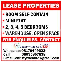 1 bedroom Flat / Apartment for rent Shomolu Shomolu Lagos