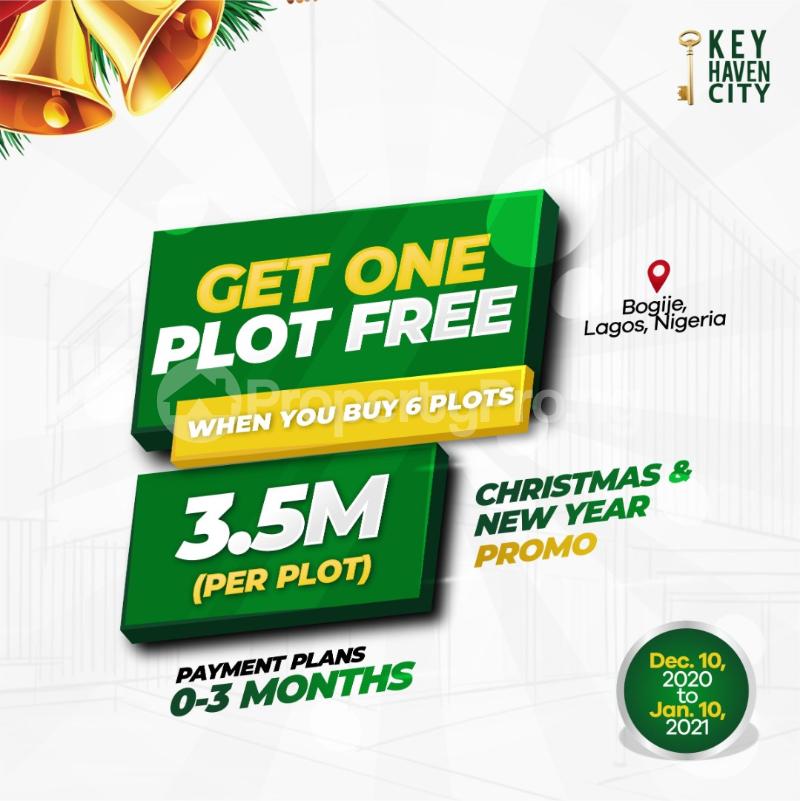 Land for sale Key Haven City Bogije Shapati Off Lekki Epe Express Ibeju Lekki Oribanwa Ibeju-Lekki Lagos