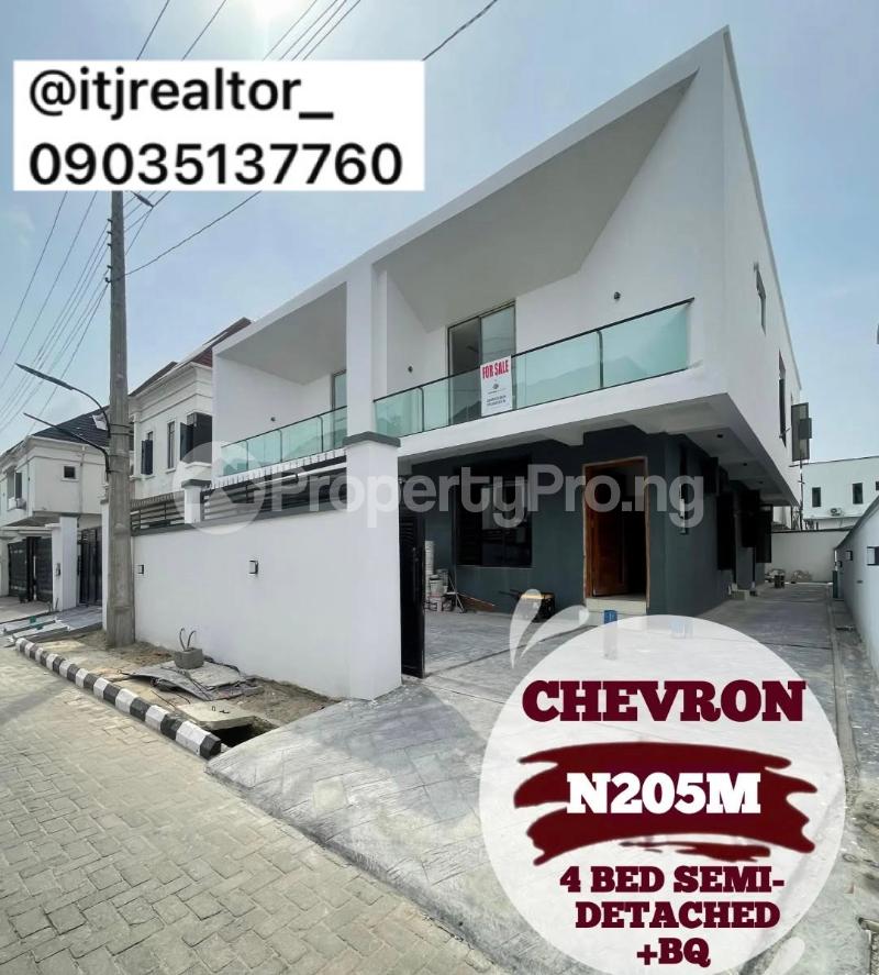 4 bedroom House for sale chevron Lekki Lagos
