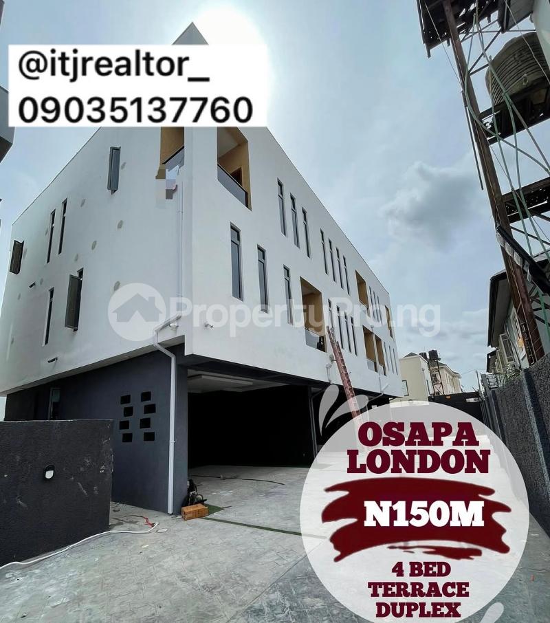 4 bedroom House for sale Osapa london Lekki Lagos