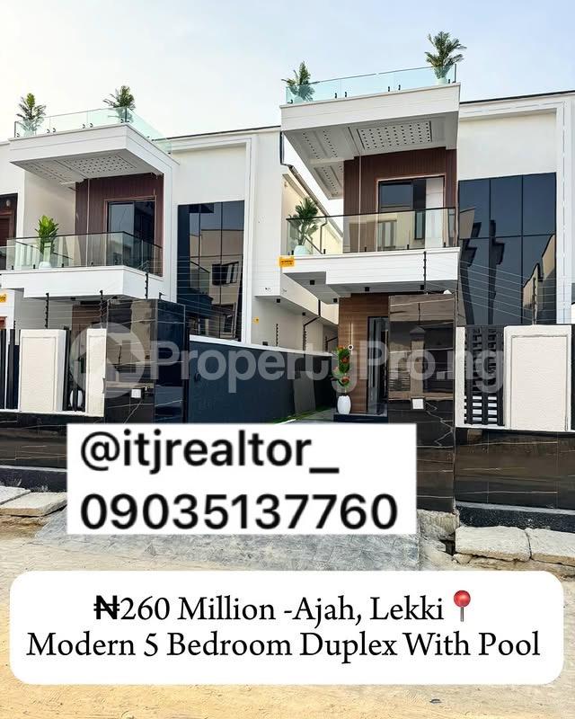 5 bedroom House for sale Ajah Lagos