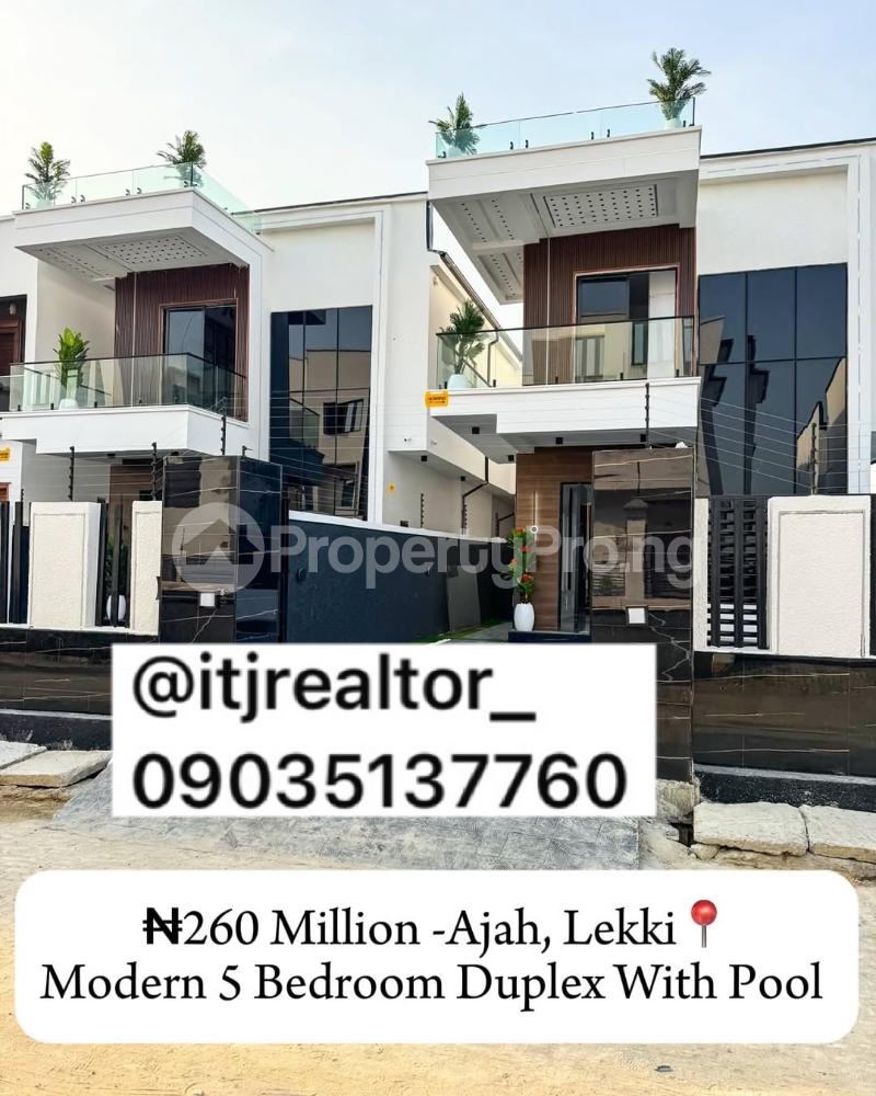 5 bedroom House for sale Ajah Lagos