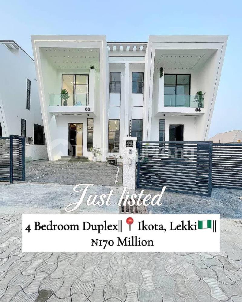 4 bedroom House for sale Ikota Lekki Lagos