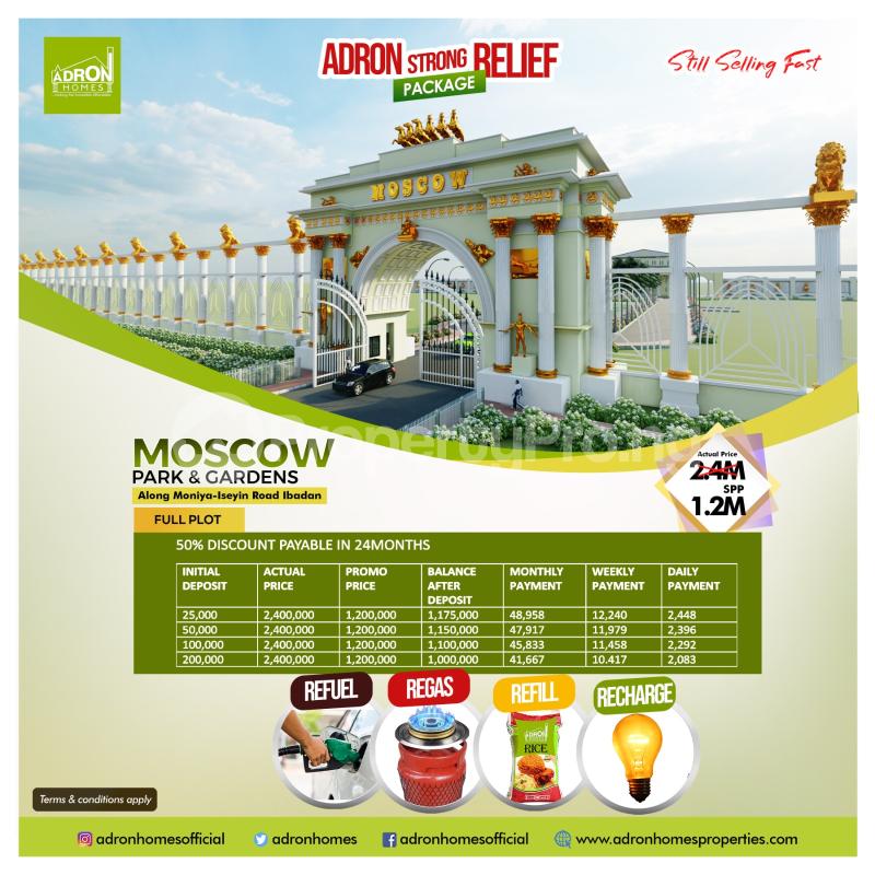 Land for sale Moniya Ibadan Oyo