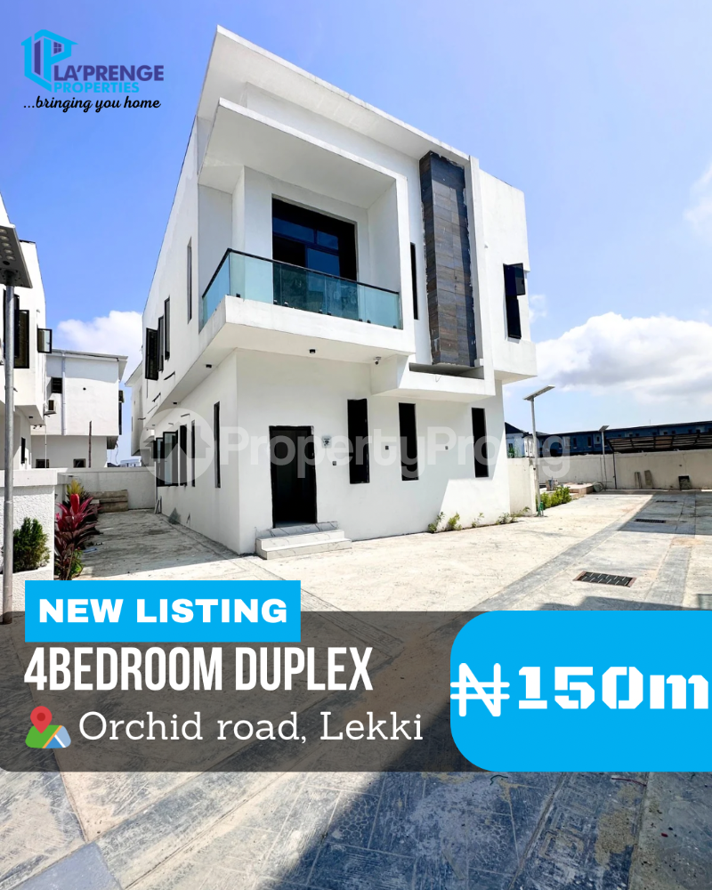 4 bedroom House for sale Dpk Estate By Orchid Road orchid Lekki Lagos - 0