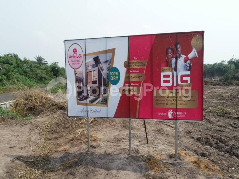 Land for sale Okun Imedu, Rubyfields Estate LaCampaigne Tropicana Ibeju-Lekki Lagos