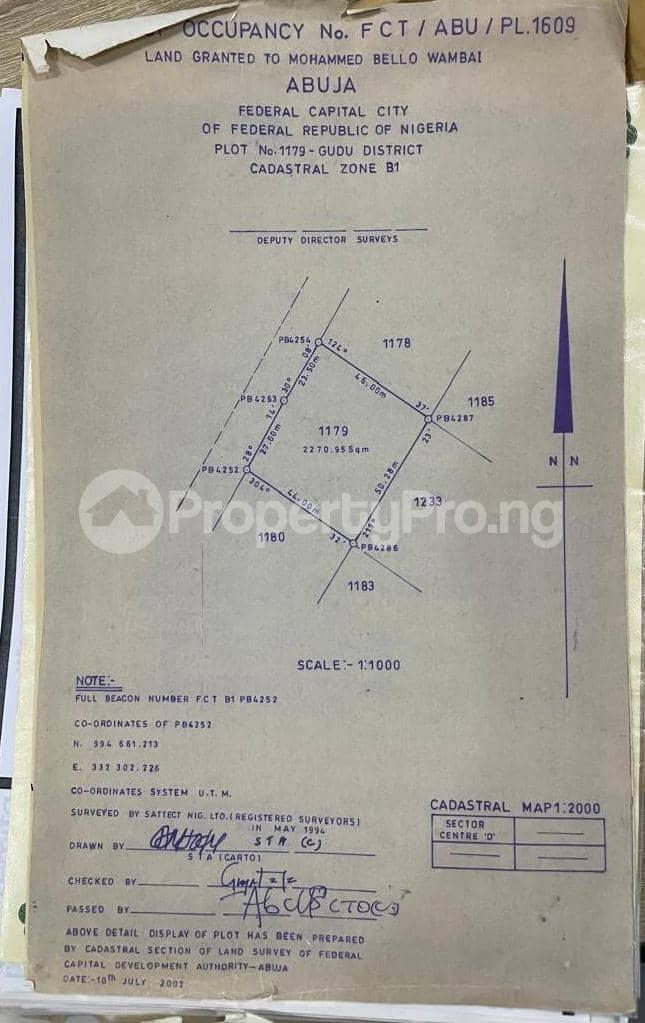 Land for sale Gudu Abuja Phase 2 Abuja