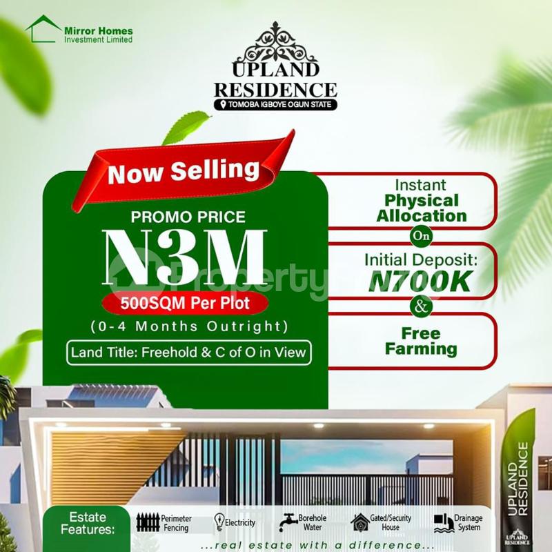 Land for sale Ijebu East Ogun