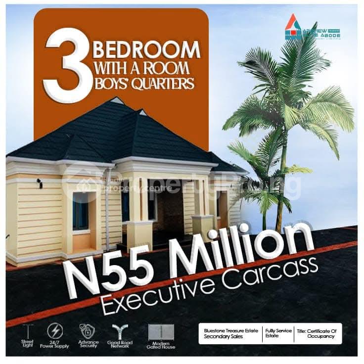 3 bedroom House for sale Just A Few Minutes From Redemption Camp & Christopher University, Less Than 20 Mins Drive From Ojodu Berger, Lagos! Mowe Obafemi Owode Ogun - 3